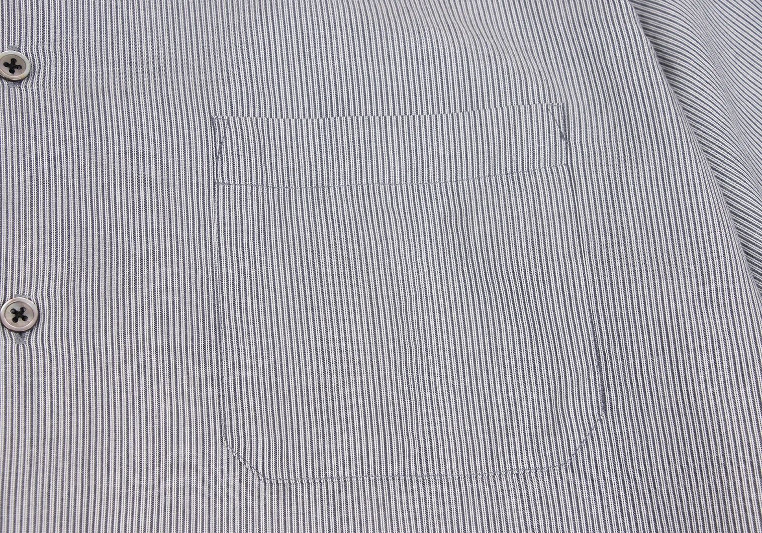 Yohji Yamamoto Yohji Yamamoto COSTUME D'HOMME Cotton Pinstripe Shirt Size US M / EU 48-50 / 2 - 5 Thumbnail