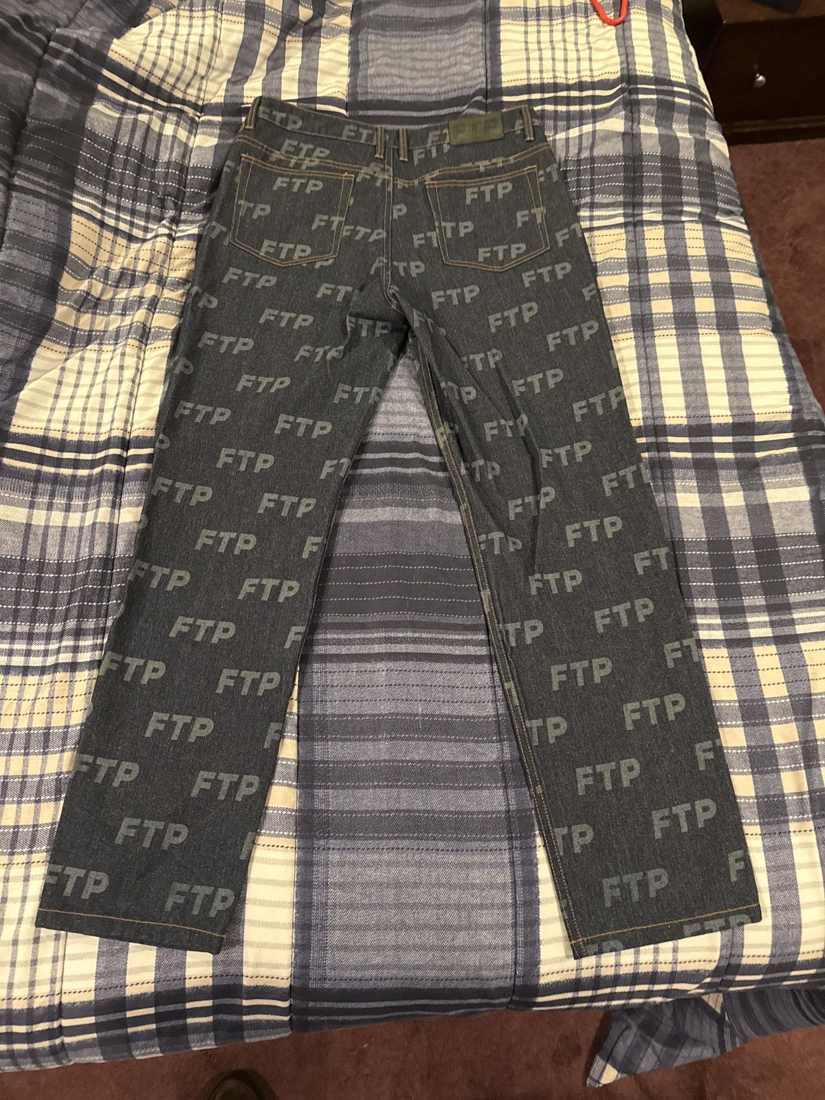 Fuck The Population Fuck The Population All Over Denim Pant FW21 Size US 34 / EU 50 - 2 Thumbnail