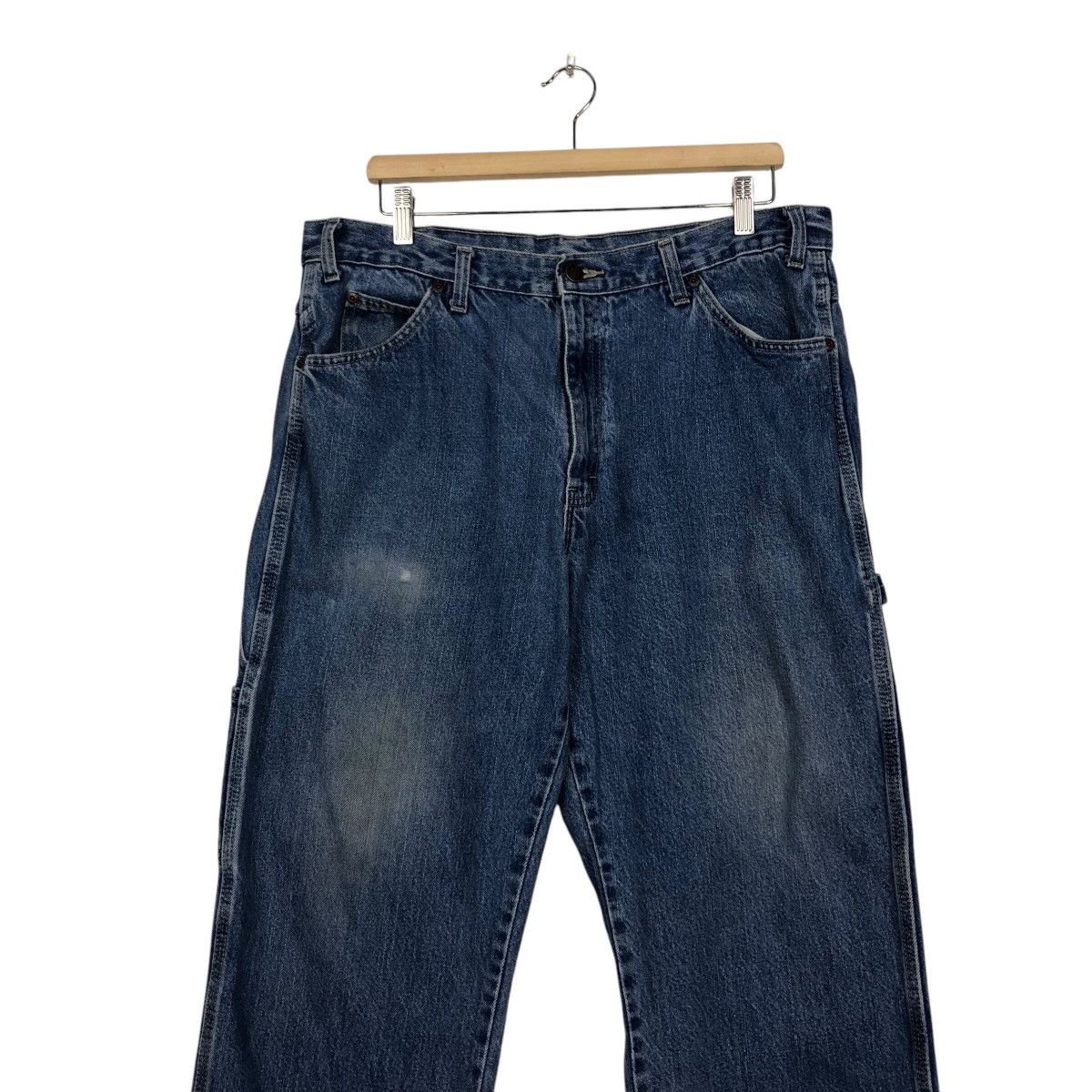 Japanese Brand 📌Vintage Chore Worker Carpenter Denim Dickies Detroit Size US 36 / EU 52 - 5 Thumbnail