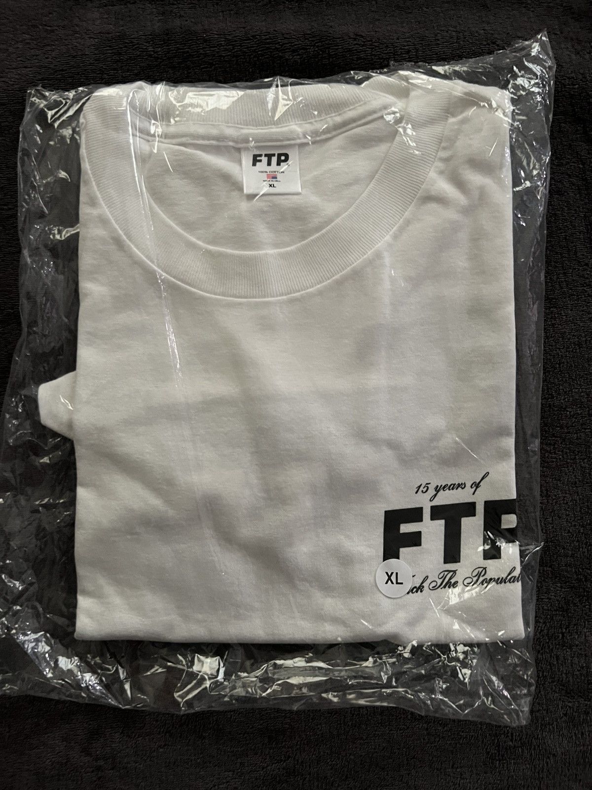 Fuck The Population FTP 15th Anniversary Tee White XL Size US XL / EU 56 / 4 - 1 Thumbnail