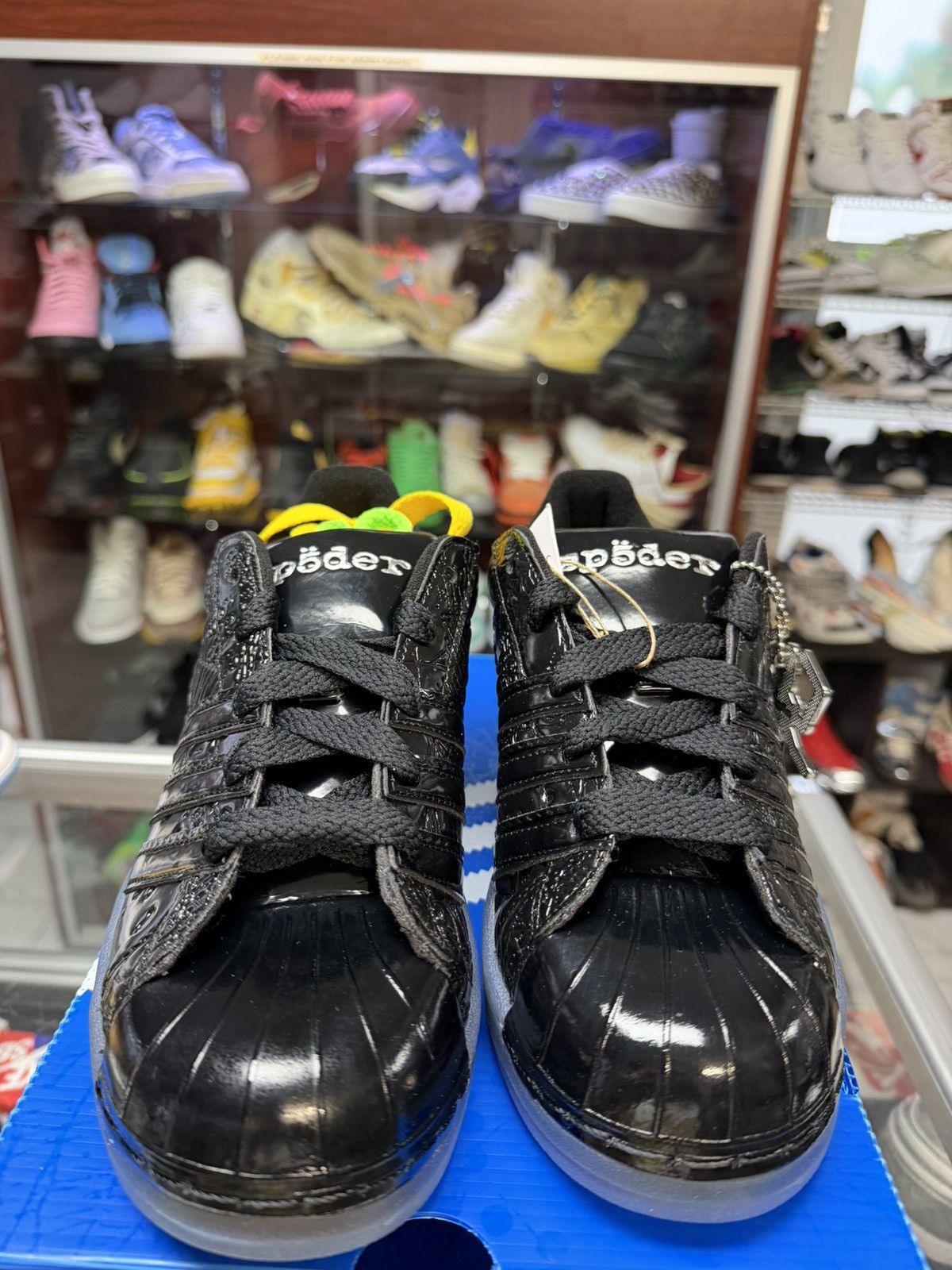 Sp5der Adidas Superstar X Sp5der (Black) Size US 8.5 / EU 41-42 - 3 Thumbnail