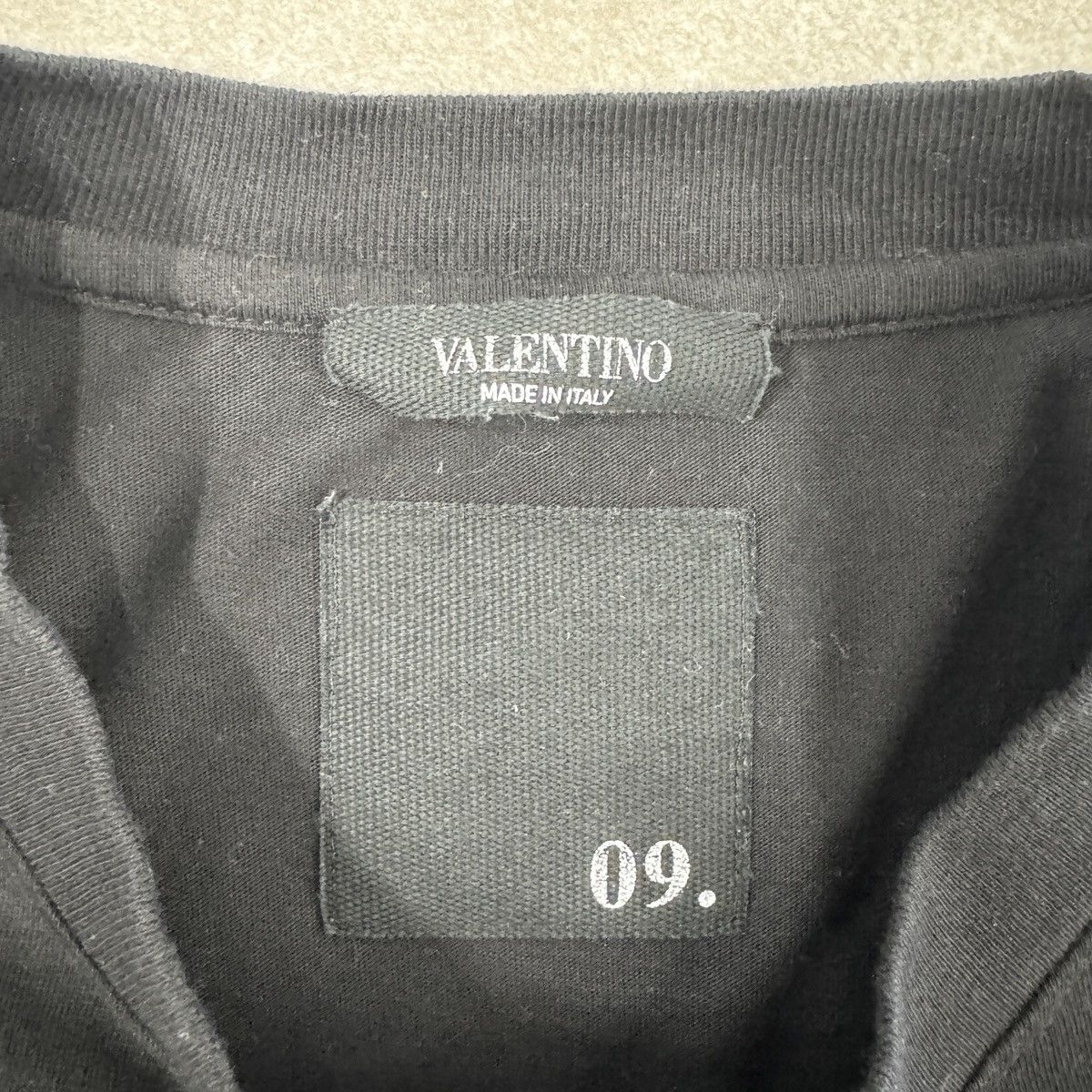 Valentino Valentino Rockstud Cotton T-Shirt In Black RRP £360 Size US S / EU 44-46 / 1 - 3 Thumbnail