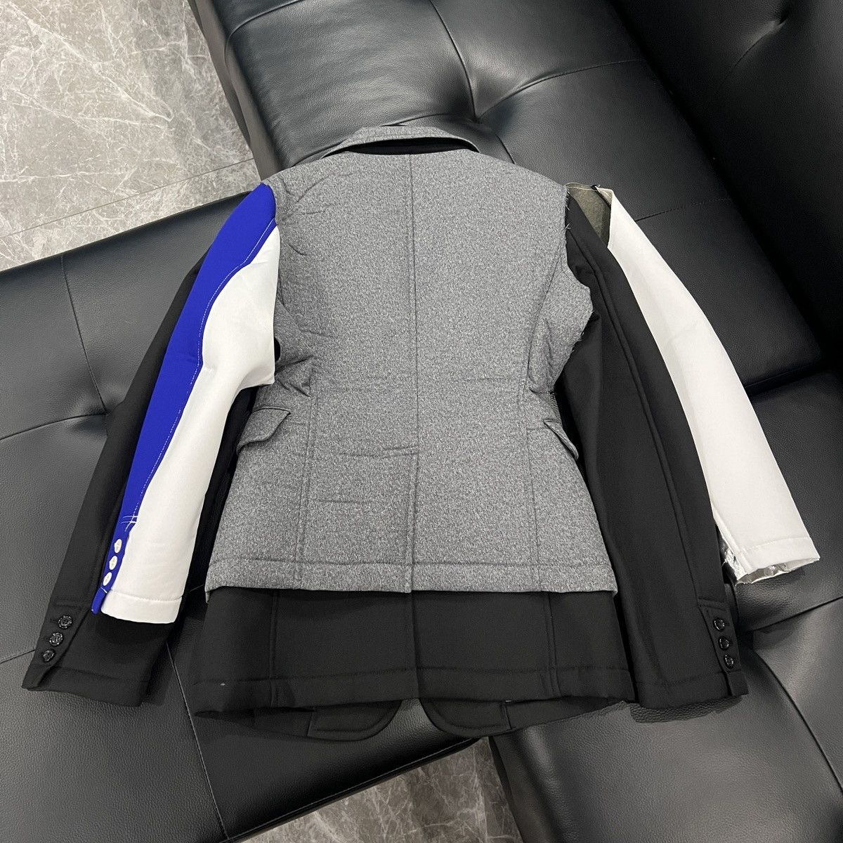 Comme des Garcons Homme Plus Comme des Garçons Homme Plus SS21 Runway Deconstructed Bonde Size 40S - 5 Thumbnail