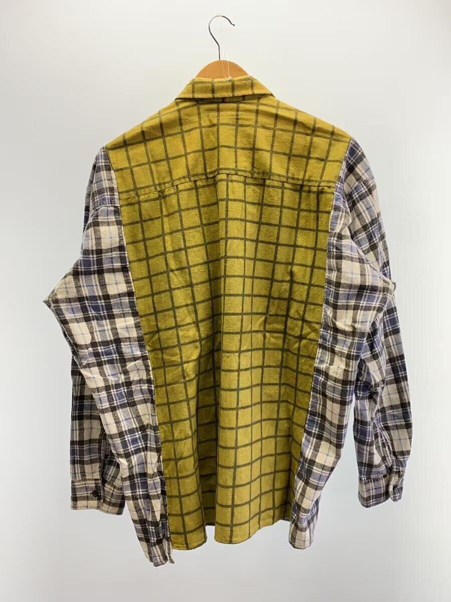 Needles Reconstructed Rebuild Flannel Button Shirt Size US XL / EU 56 / 4 - 2 Thumbnail