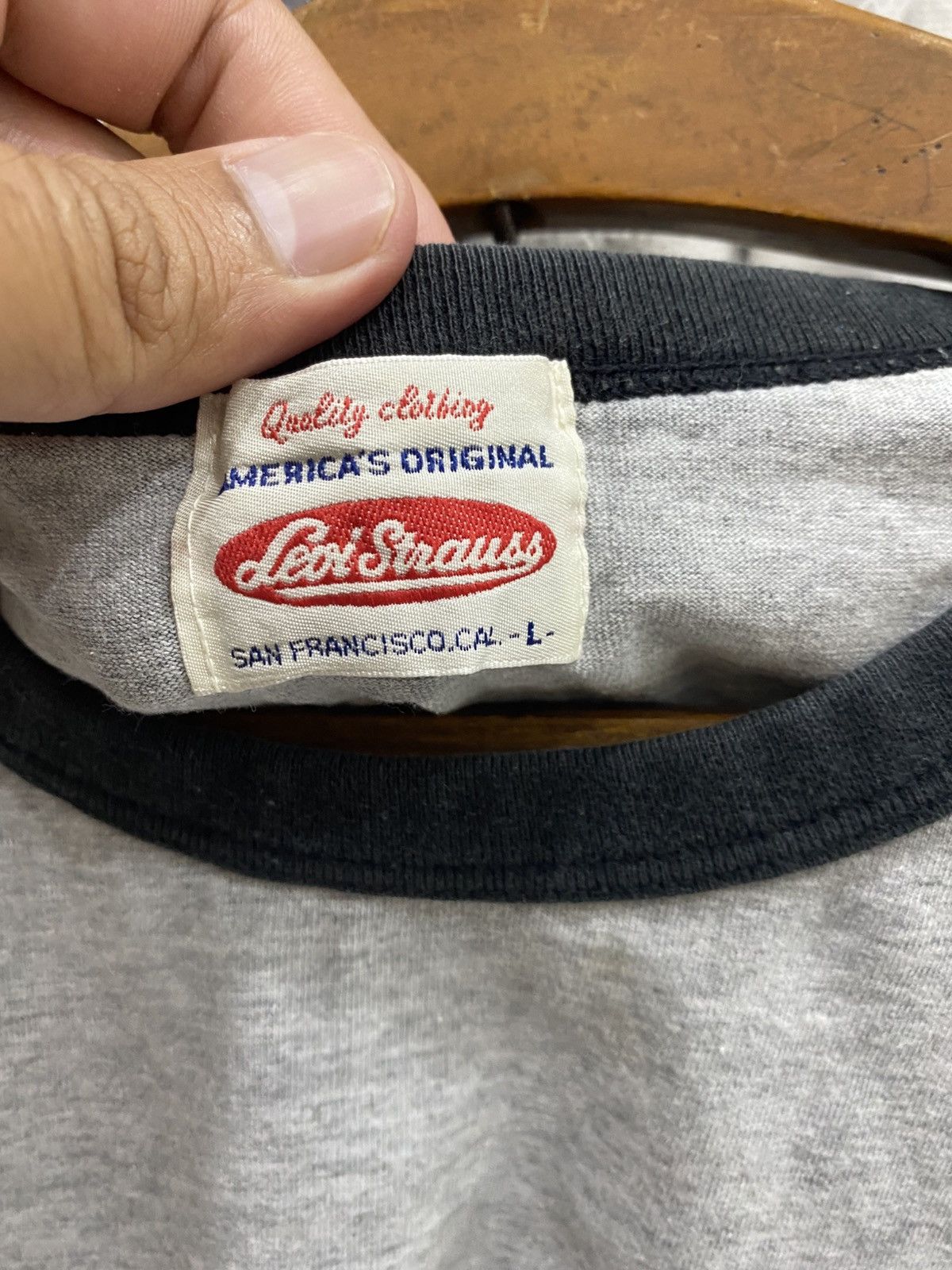 Levi's VINTAGE LEVIS RINGER TSHIRT Size US M / EU 48-50 / 2 - 9 Thumbnail