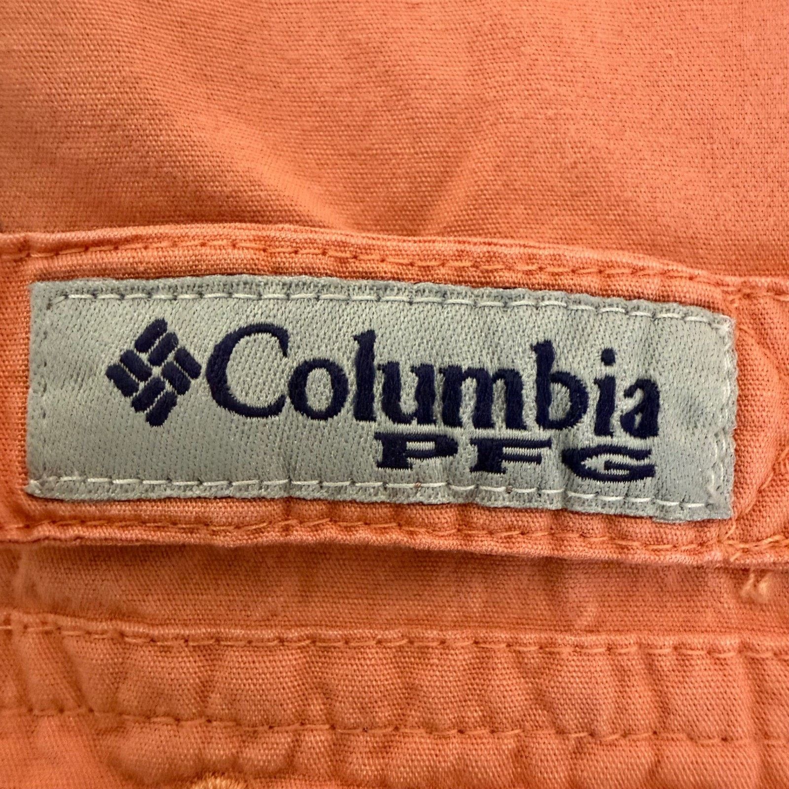 Columbia Columbia PFG Mens XL Button Down Fishing Shirt Coral Size US XL / EU 56 / 4 - 3 Thumbnail