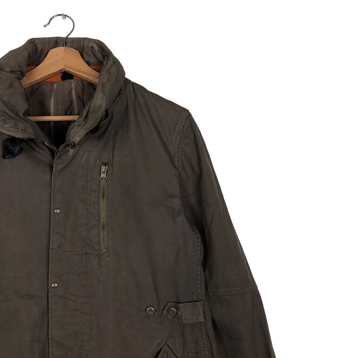 PPFM 🔥Military Parka Jacket Design PPFM Japan Bondage Biker Size US M / EU 48-50 / 2 - 6 Thumbnail