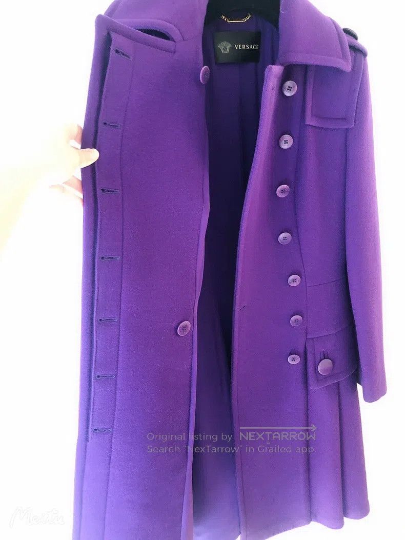 Versace Versace Main line: gold label top luxury lavender violet s Size M / US 6-8 / IT 42-44 - 6 Thumbnail