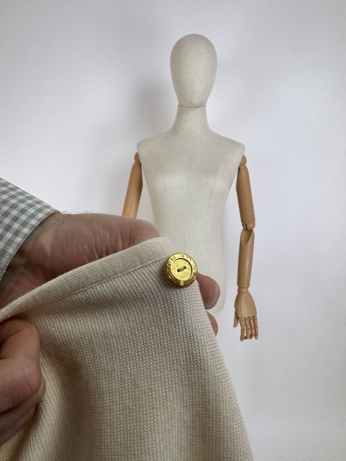 Designer × Vintage Devernois Vintage French Wool Gardigan Old Money Preppy Size XXL / US 16-18 / IT 52-54 - 7 Thumbnail