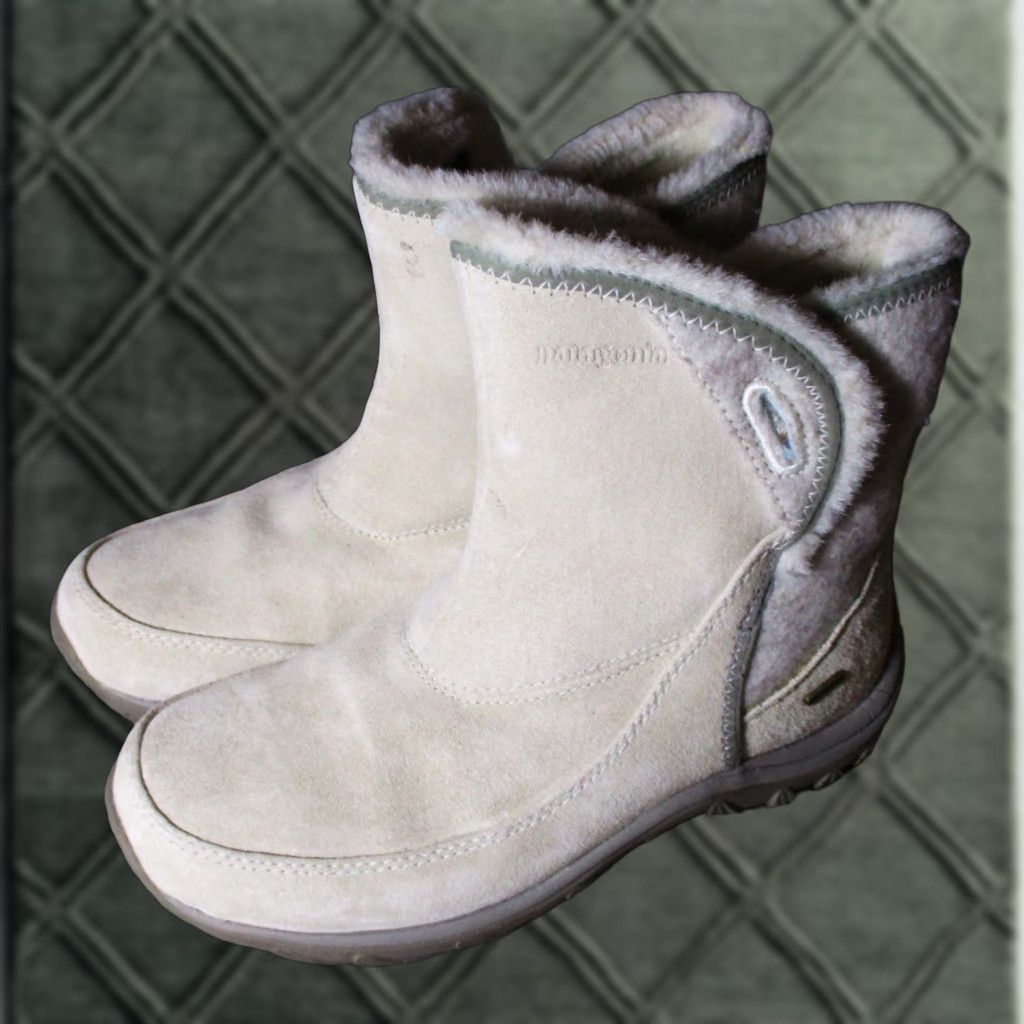 Patagonia VINTAGE is not applicable; use Patagonia Boots Beige Promaloft Polartec Women’s 5.5 USA Leather Primaloft Lined Ankle Boot Size US 6 / IT 36 - 1 Thumbnail
