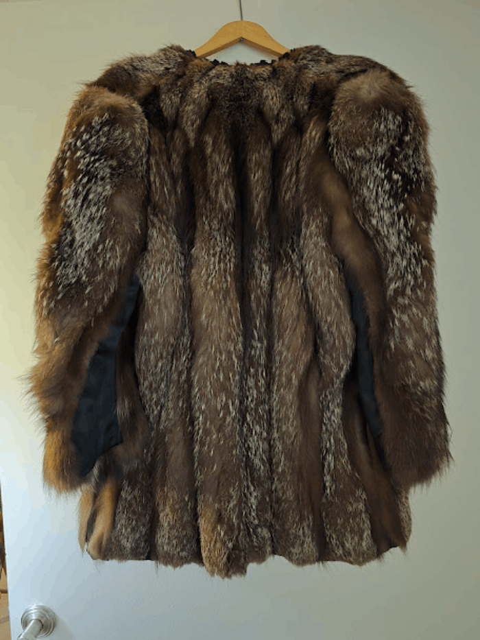 Other Vintage Silver Fox Mink Coat from Freedmans Medium Size M / US 6-8 / IT 42-44 - 4 Thumbnail