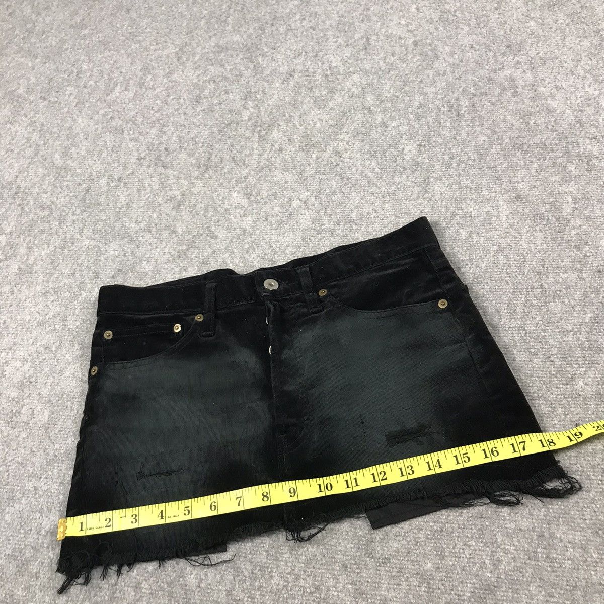 If Six Was Nine × Le Grande Bleu (L.G.B.) 🔥CORDUROY LGB MICRO MINI SKIRT IF SIX WAS NINE Size 30" / US 8 / IT 44 - 13 Thumbnail