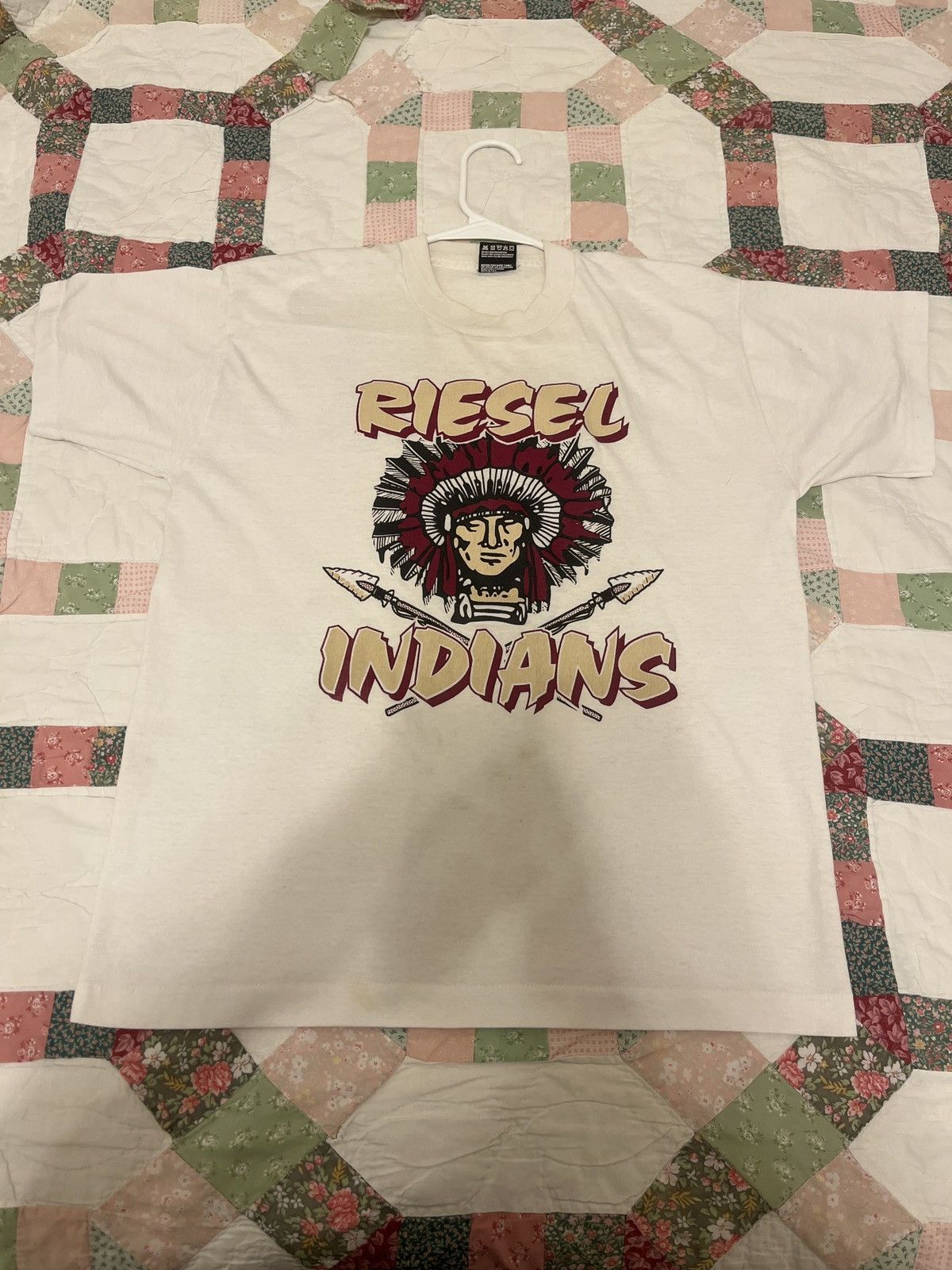 Vintage vintage 1980s t shirt Size US L / EU 52-54 / 3 - 1 Thumbnail
