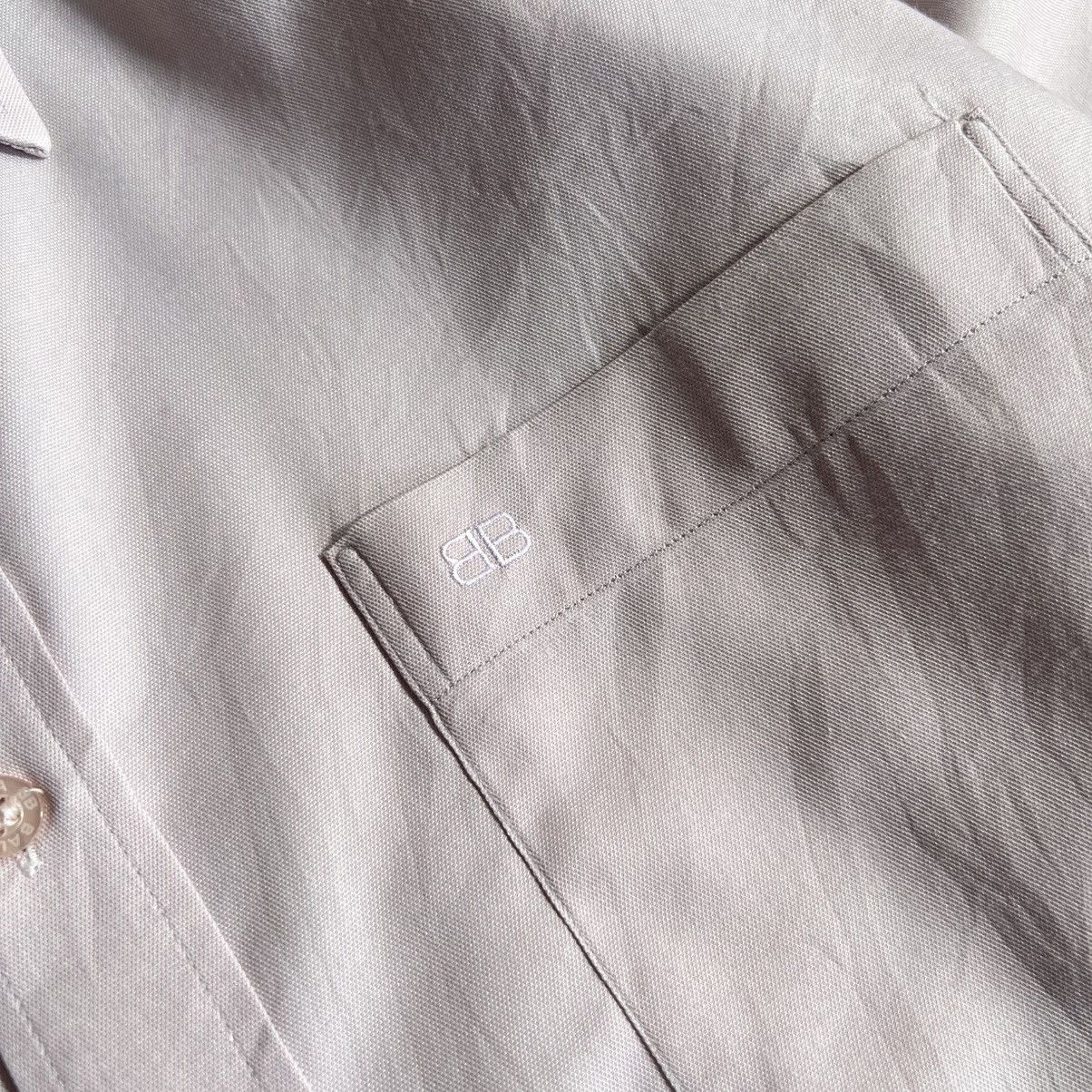 Balenciaga Vintage 90s Balenciaga Long Sleeve Button up Shirt Size US L / EU 52-54 / 3 - 4 Thumbnail