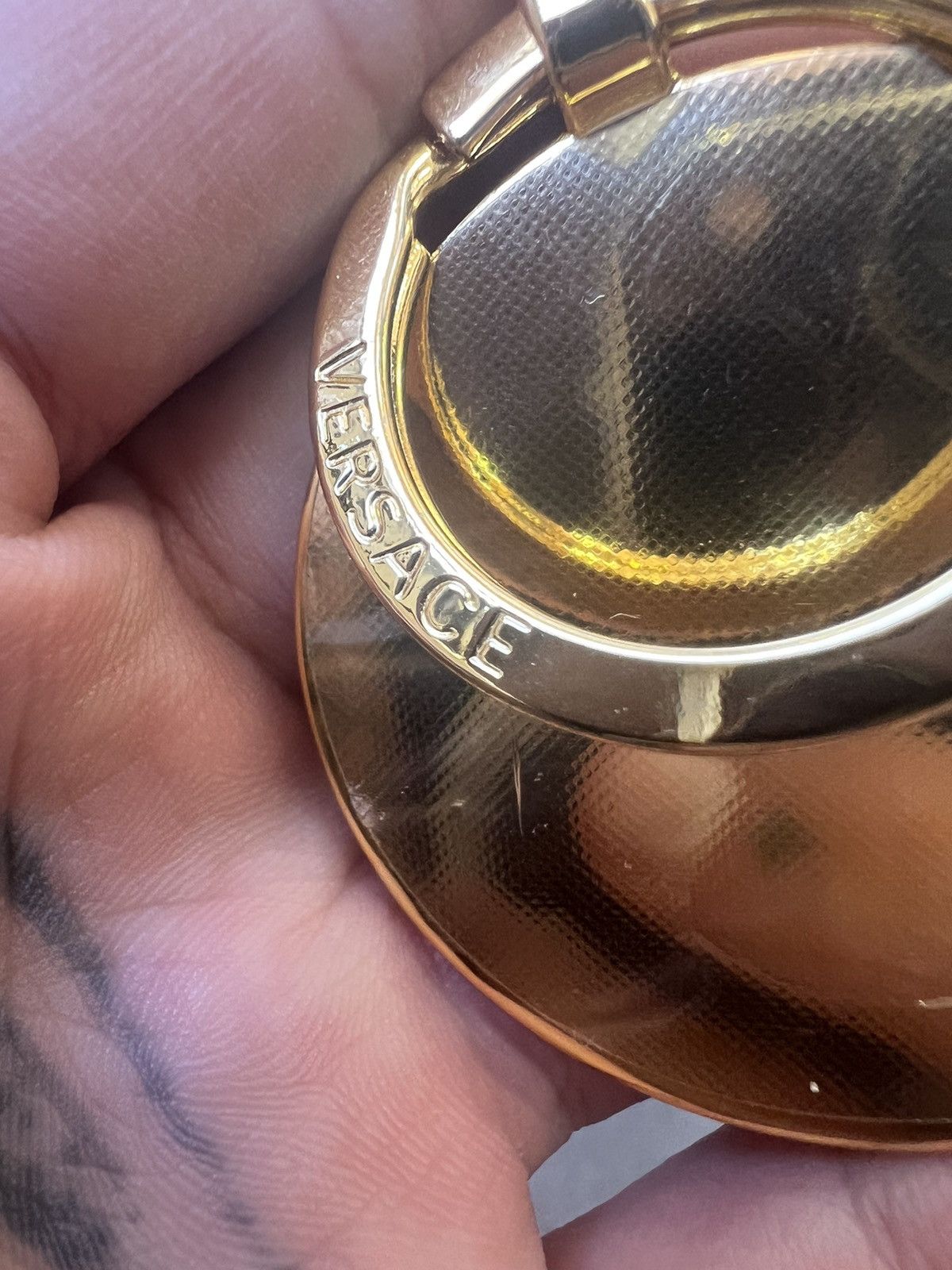 Versace Versace Gold Keychain Size ONE SIZE - 6 Thumbnail