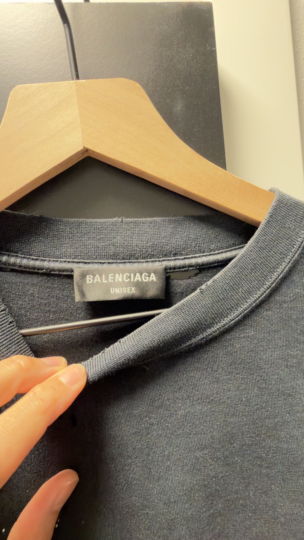 Balenciaga Balenciaga Maison Tee Size US L / EU 52-54 / 3 - 2 Thumbnail