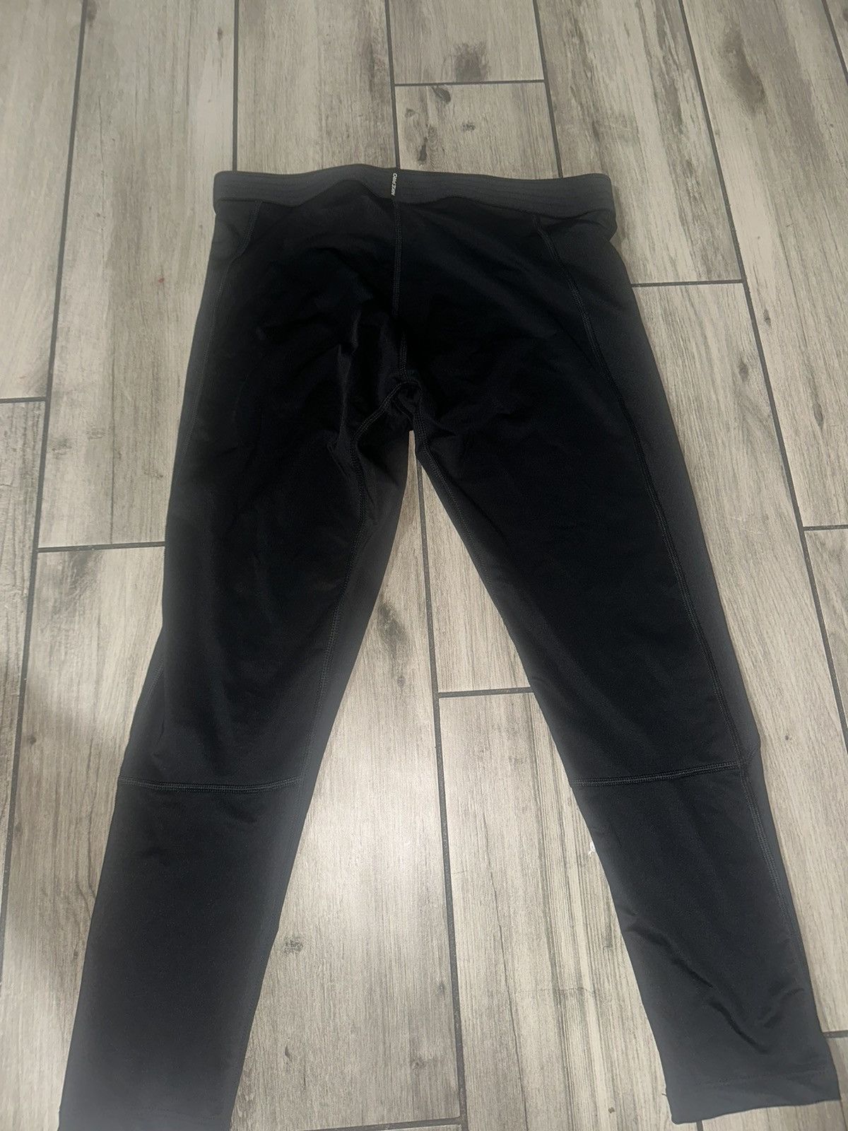 Nike Men’s used Nike Pro size L large black 3/4 leggings Size US 32 / EU 48 - 4 Thumbnail