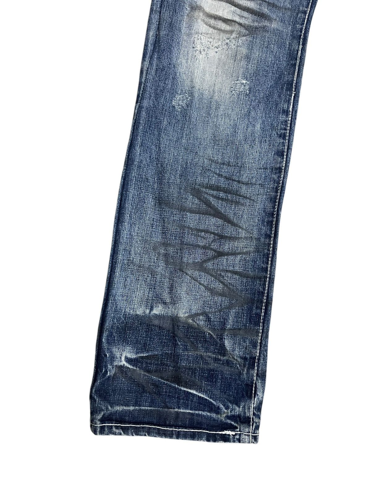 Neutral Infinity Clawmark Seditionaries Distressed Denim
