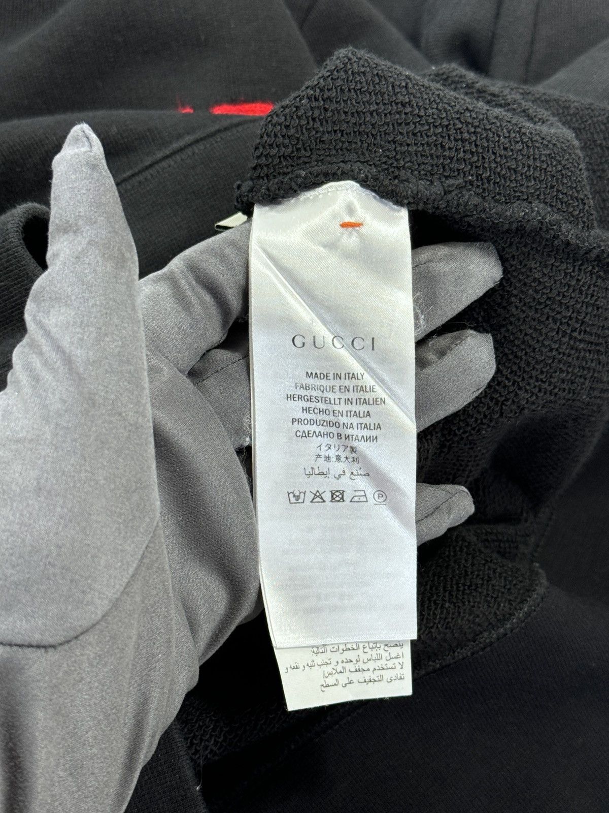 Gucci BLIND FOR LOVE EMBROIDERED HOODIE Size US M / EU 48-50 / 2 - 6 Thumbnail