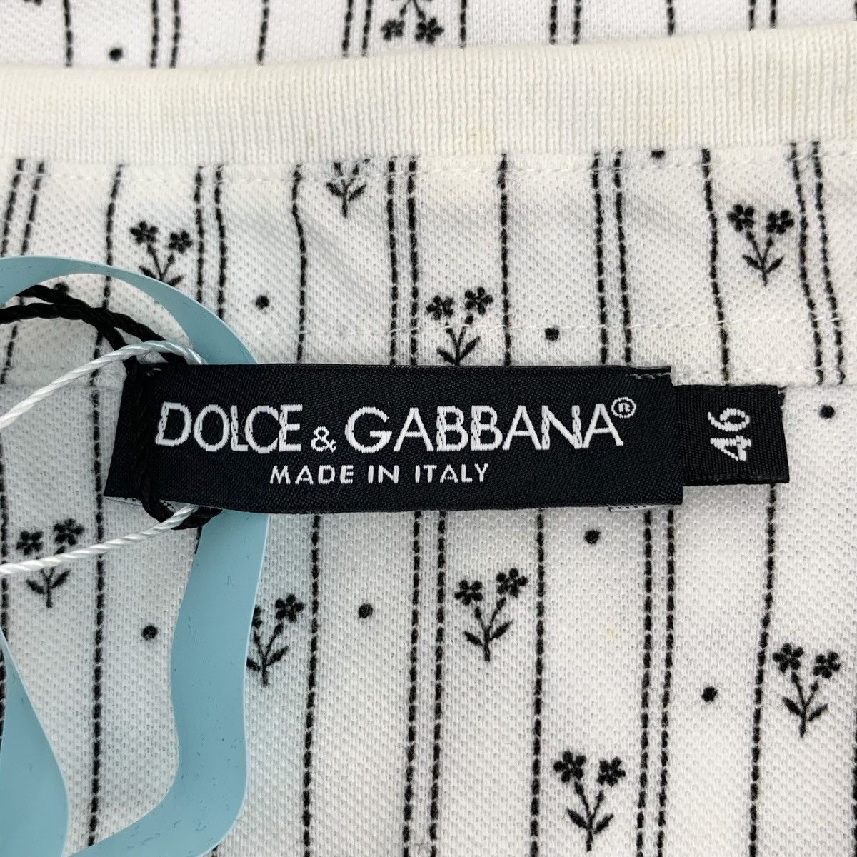 Dolce & Gabbana Dolce & Gabbana Cotton Short Sleeve Polo Shirt K26WX Size US S / EU 44-46 / 1 - 5 Thumbnail