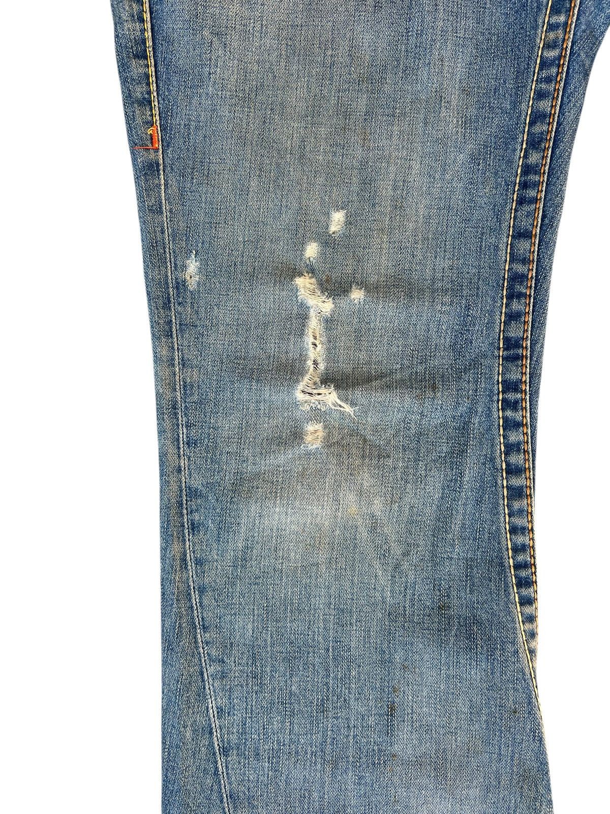 True Religion 2000s True Religion Joey Big T Dirty Mud Denim Flare Jeans Size US 33 - 9 Thumbnail