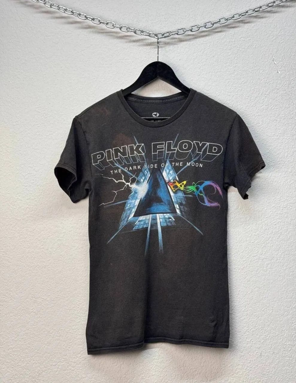 Liquid Blue × Pink Floyd × Vintage Vintage Pink Floyd Band The Dark Side Of The Moon Distresse Size US M / EU 48-50 / 2 - 6 Thumbnail