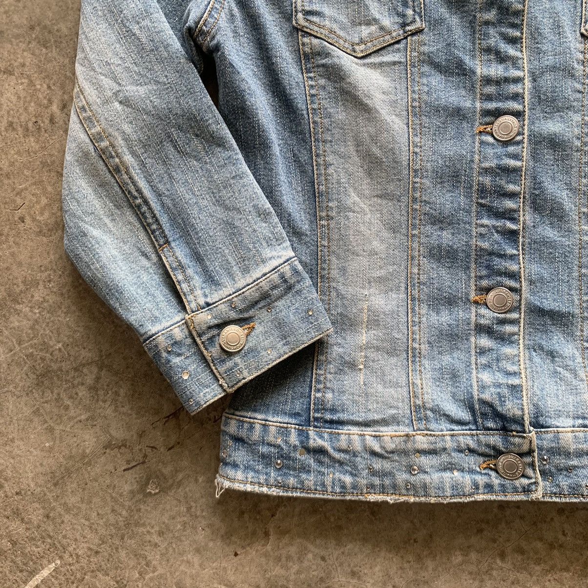 GOA Goa y2k rhinostones denim jacket Size M / US 6-8 / IT 42-44 - 2 Thumbnail