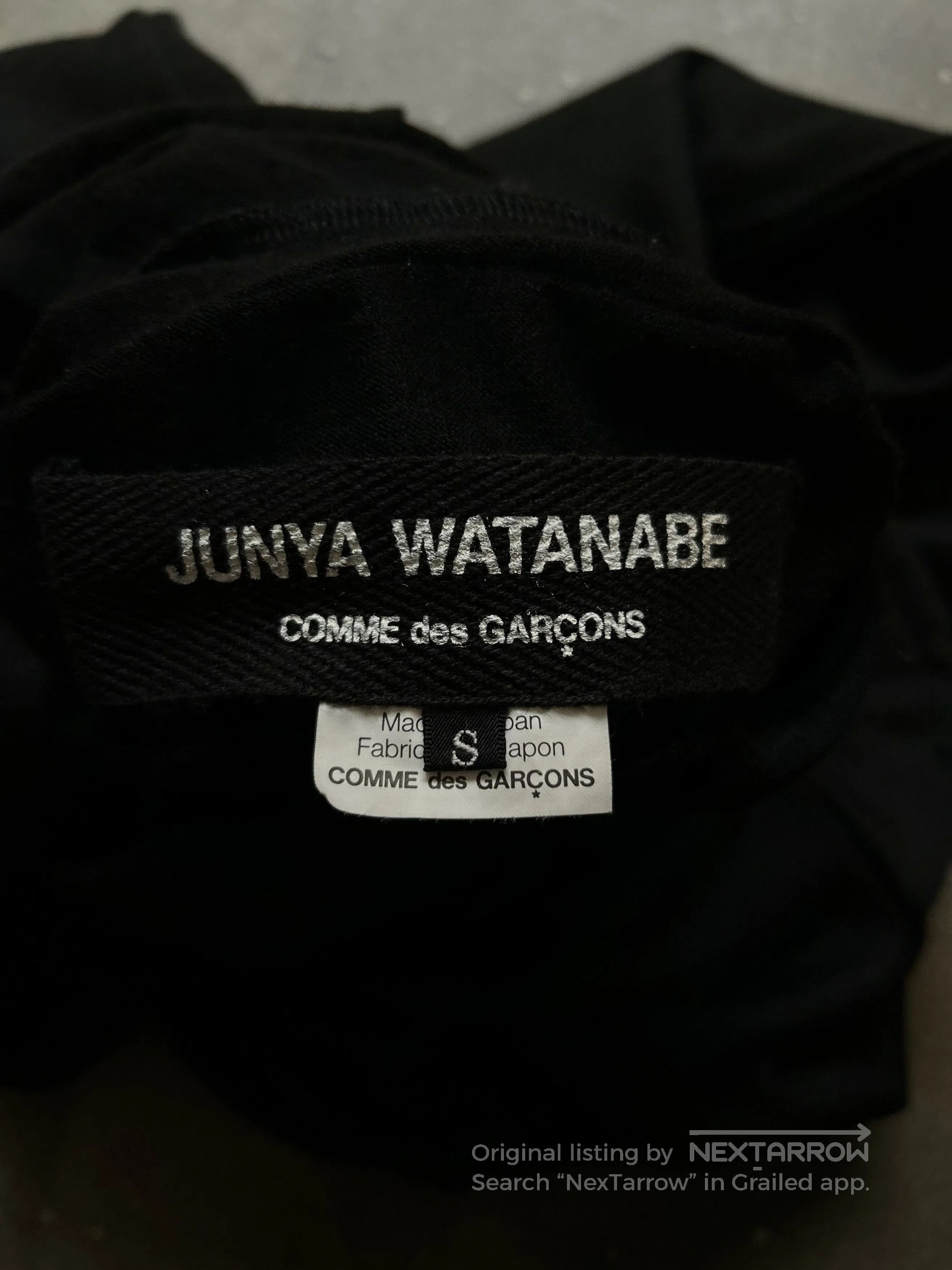 Junya Watanabe junya watanabe unique black long sleeve top. Size US M / EU 48-50 / 2 - 5 Thumbnail