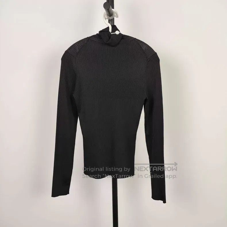 Balenciaga Balenciaga Black long-sleeve knit Size US M / EU 48-50 / 2 - 2 Thumbnail