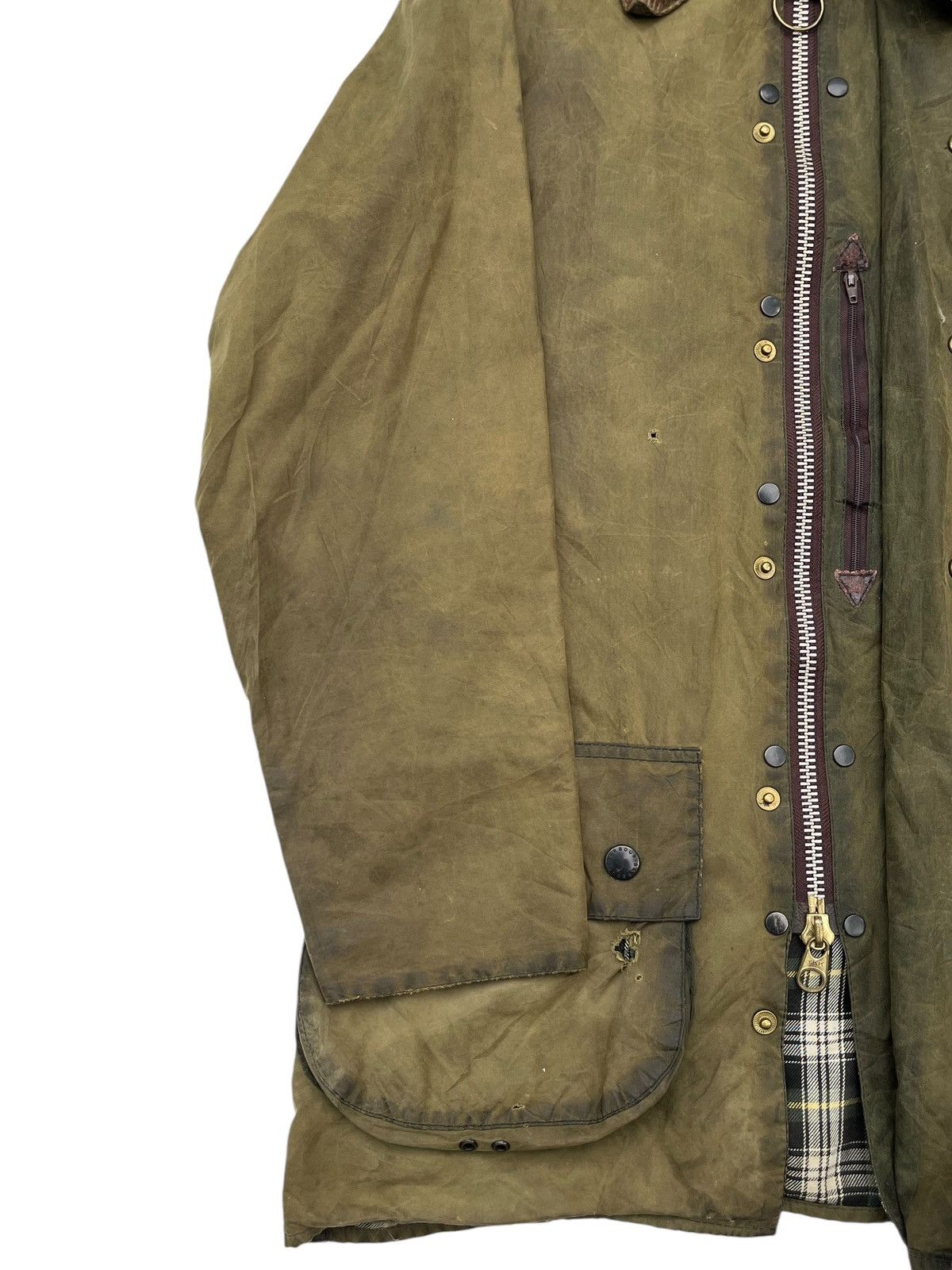 Barbour × Vintage Vtg Barbour Beaufort Jacket Zip Up Size US M / EU 48-50 / 2 - 7 Thumbnail
