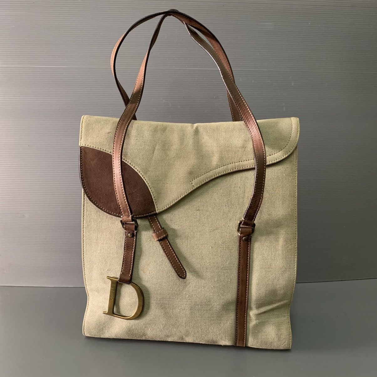 Christian Dior Monsieur Christian Dior Monogram Large Shoulder Bag Size ONE SIZE - 1 Thumbnail
