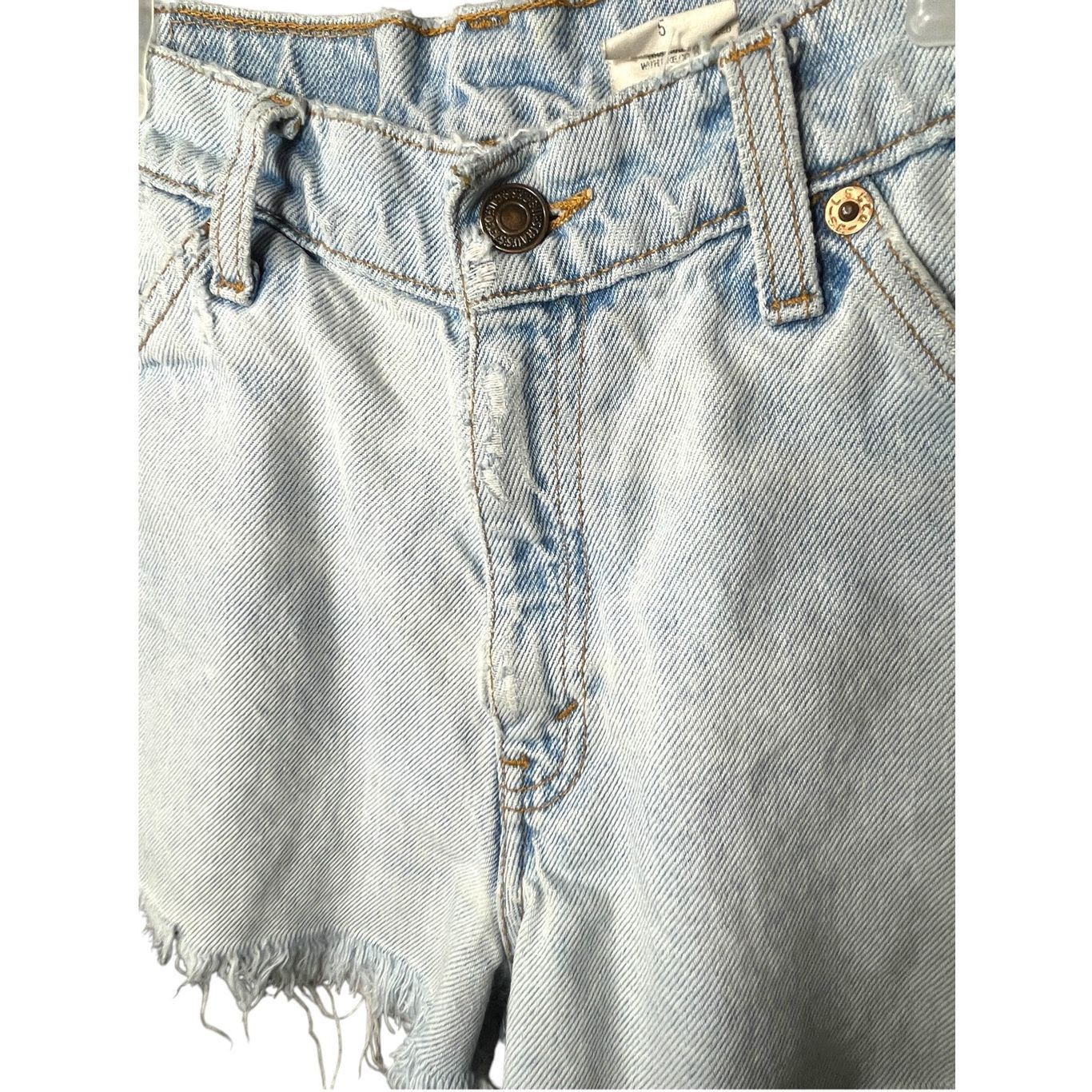Levi's Vintage Levi’s High Rise Distressed Shorts Size 5 Size 28" / US 6 / IT 42 - 3 Thumbnail