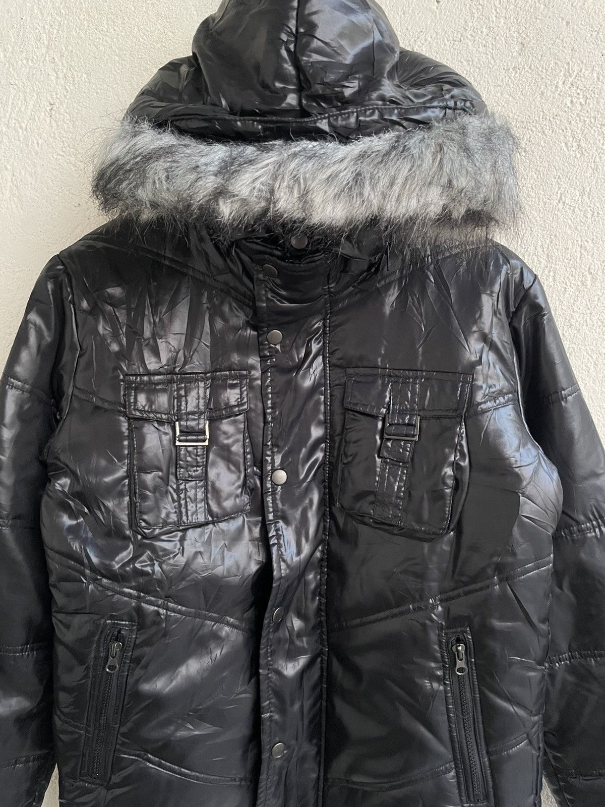 Maison Margiela 2000s Archive GOA Faux Fur Hood N2B Ifsix LGB Y’s Vkei Size US L / EU 52-54 / 3 - 2 Thumbnail