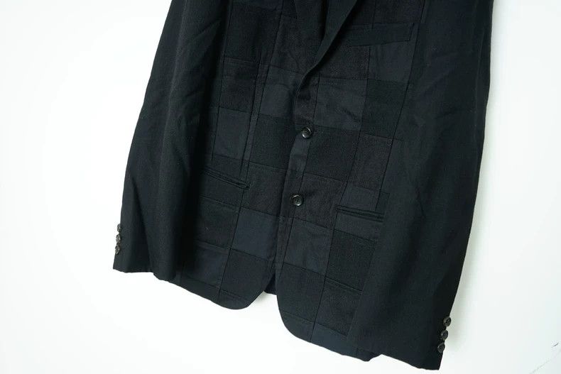 Comme des Garcons Comme Des Garcons SSplicing grid suit jacket 2502-Nextarro Size US S / EU 44-46 / 1 - 4 Thumbnail