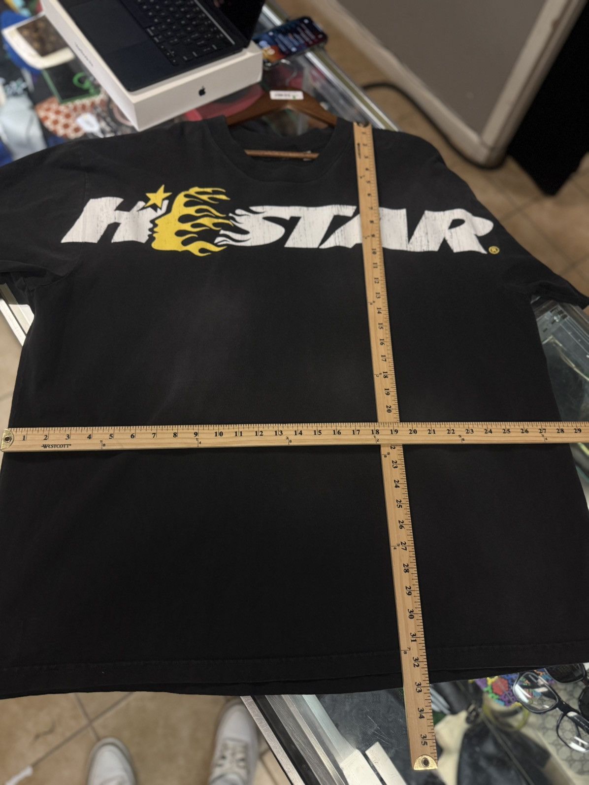 HELLSTAR Hellstar Black Yellow Tee Shirt Size XXXL NEW Size US XXL / EU 58 / 5 - 12 Thumbnail
