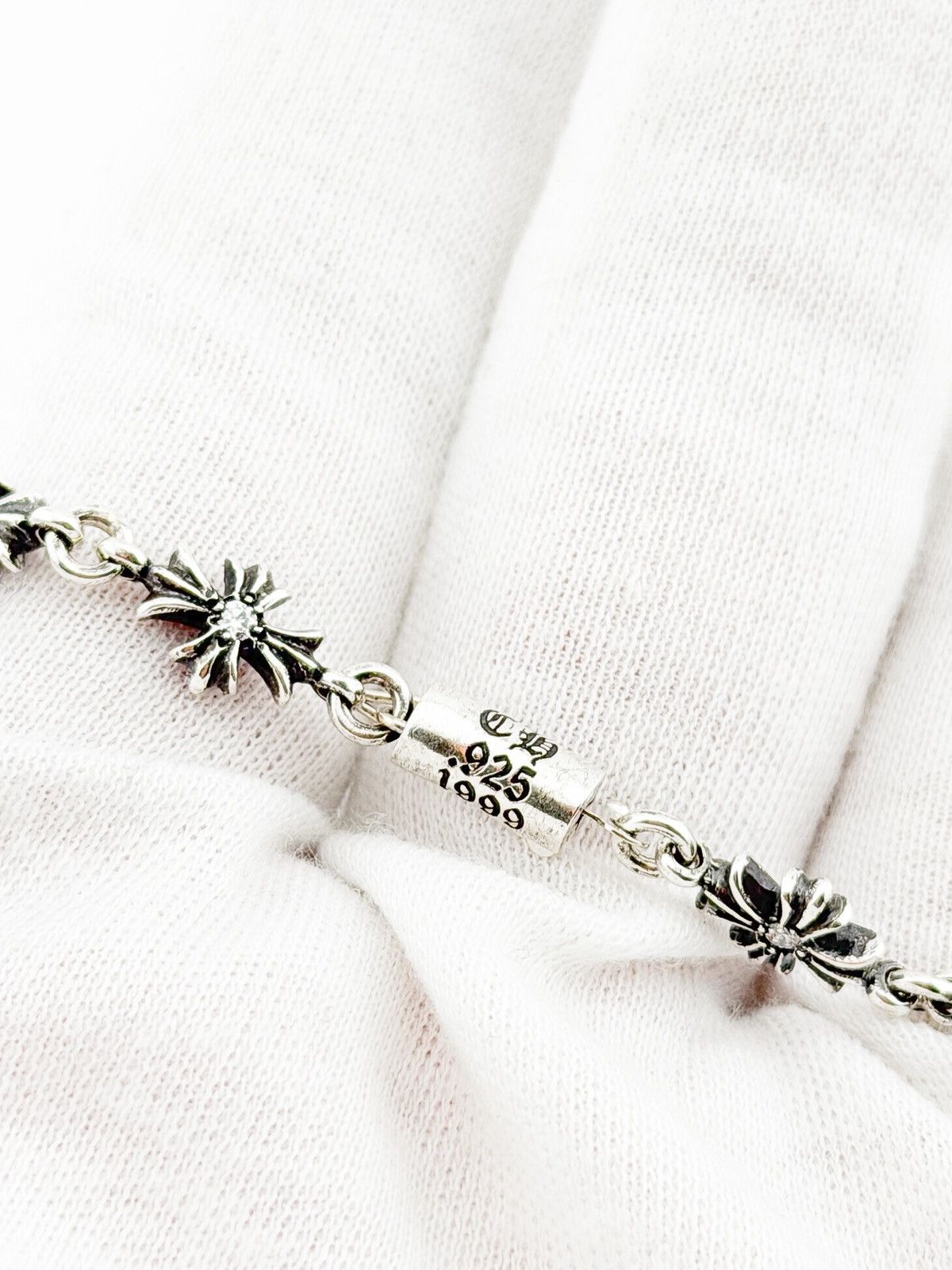 Chrome Hearts RARE! Chrome Hearts Tiny E Bracelet Brand New Size ONE SIZE - 4 Thumbnail