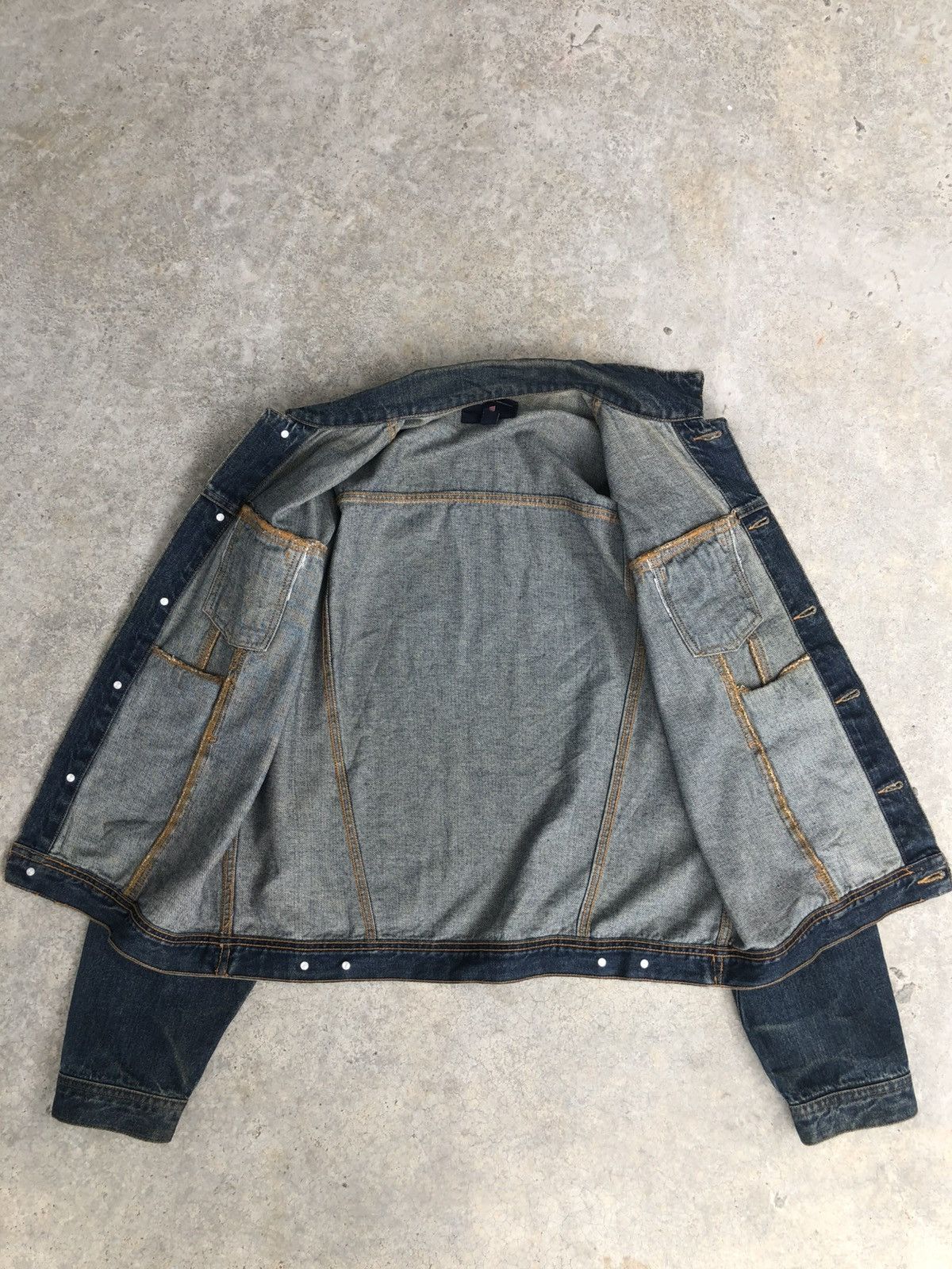 U.S. Polo Assn. Y2k Polo Denim Jacket Distressed Jeans Size US L / EU 52-54 / 3 - 5 Thumbnail