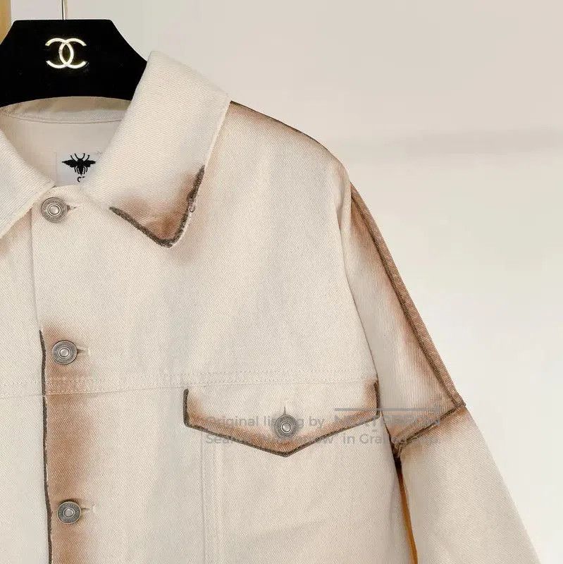 Dior Dior White Cotton Women's Jacket XS Size . Size XS / US 0-2 / IT 36-38 - 3 Thumbnail