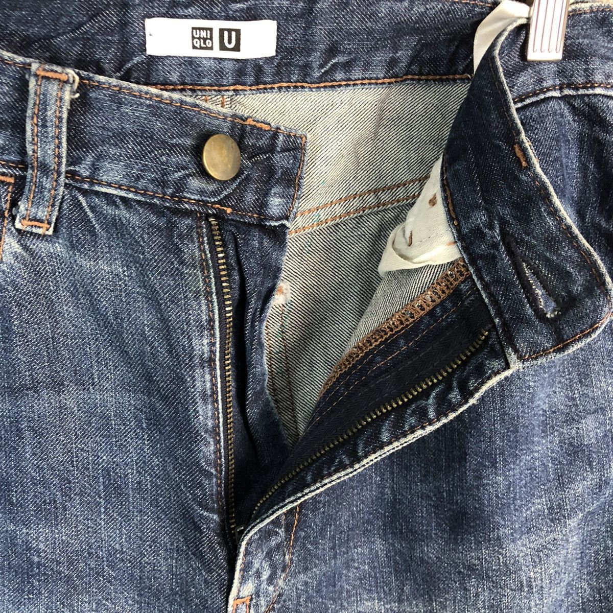 Japanese Brand Uniqlo japan vintage Denim Pants #A2141 Size US 26 / EU 42 - 11 Thumbnail