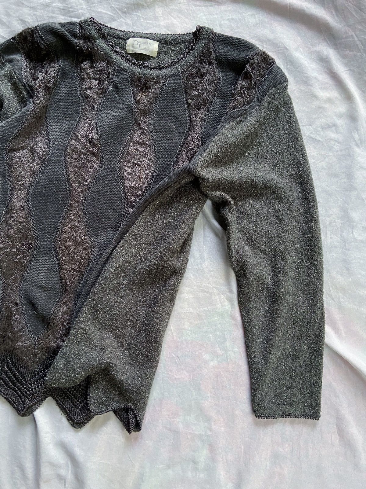 Japanese Brand ICHIOKU JAPAN DESIGNER'S LABEL PATTERN KNIT Size US L / EU 52-54 / 3 - 2 Thumbnail