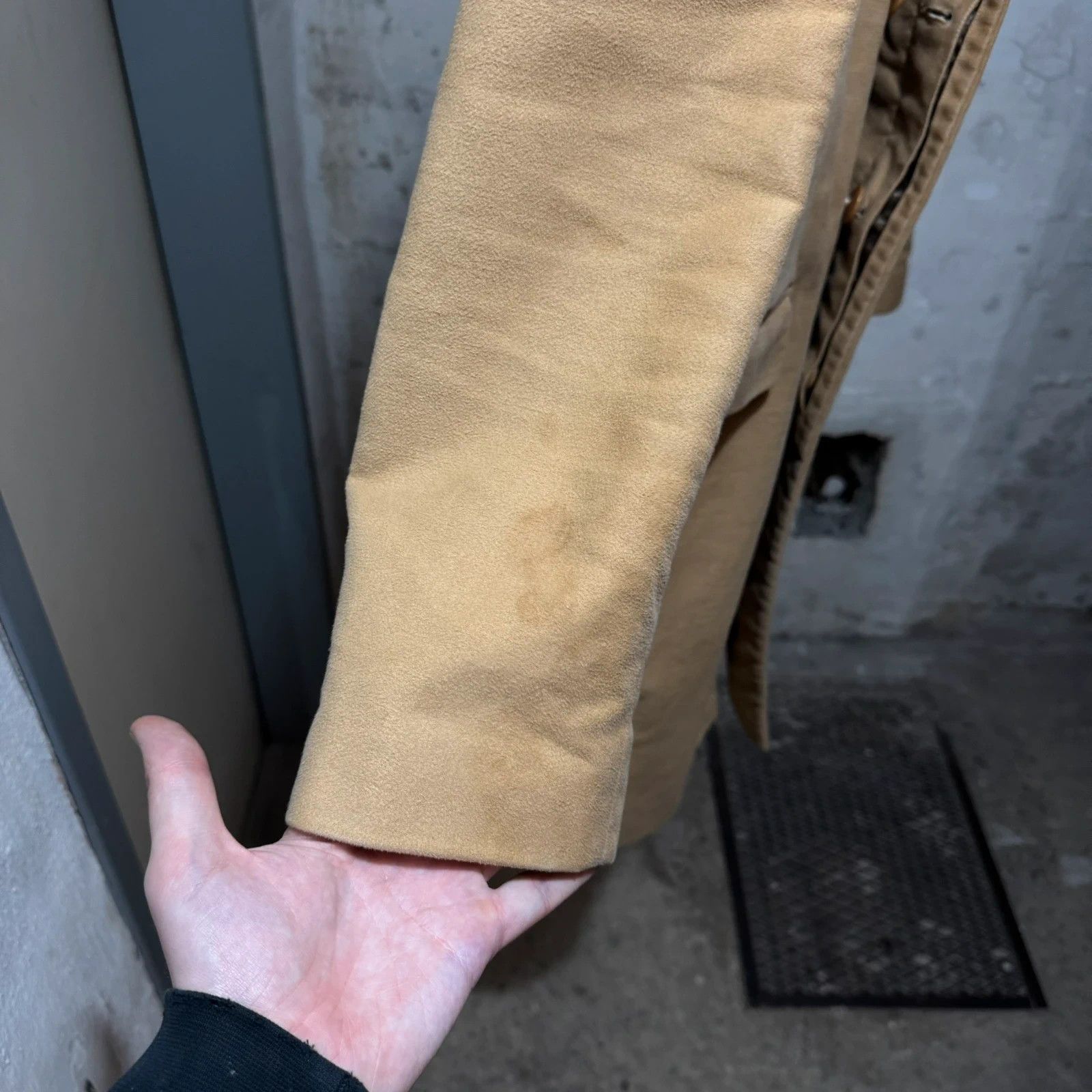 Helmut Lang 90s Helmut Lang heavy moleskin cotton chesterfield coat Size US XL / EU 56 / 4 - 9 Thumbnail