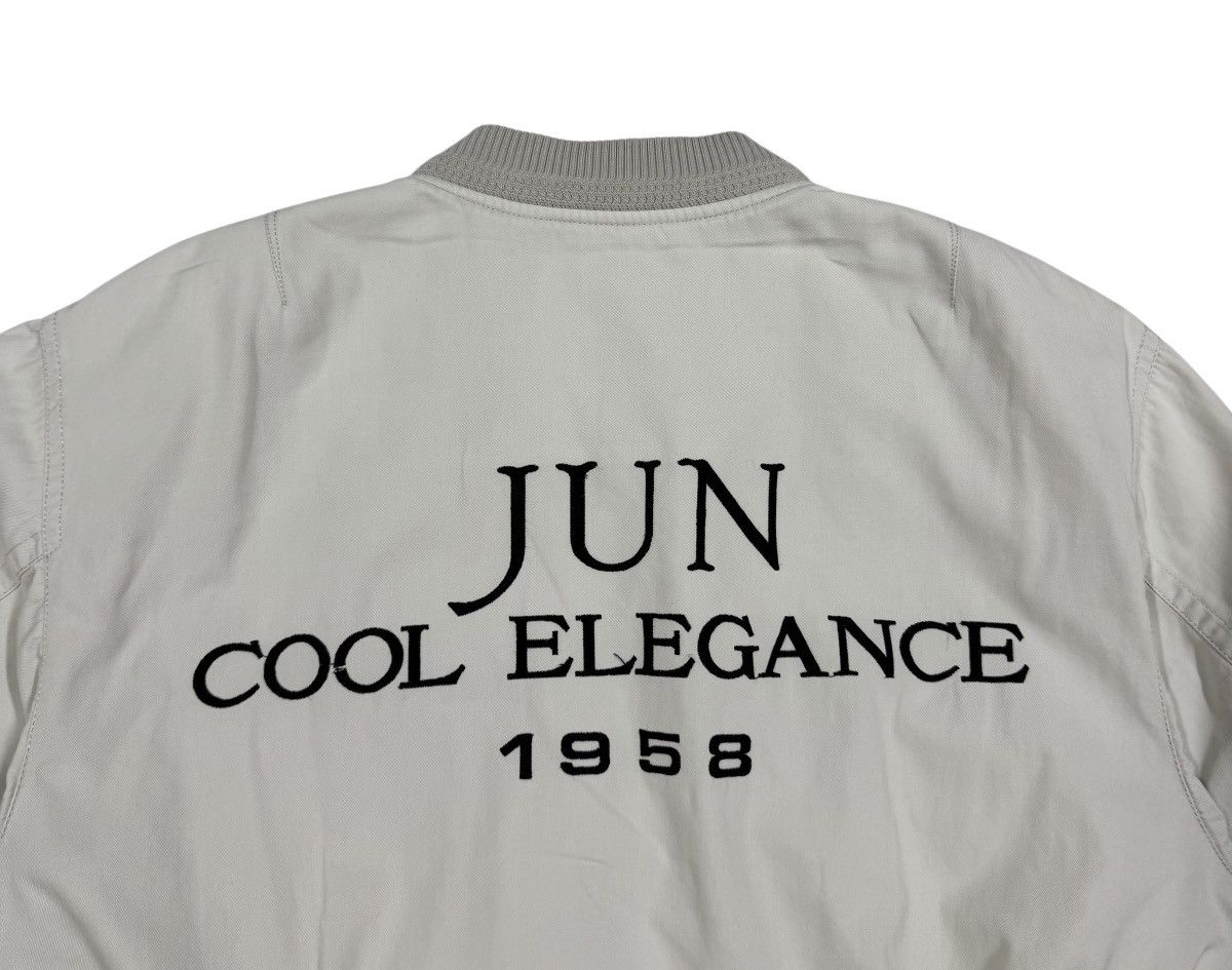 If Six Was Nine Vtg🔥Jun Men Designer Embroidery *JUN COOL ELEGANCE*Bomber Size US M / EU 48-50 / 2 - 8 Thumbnail