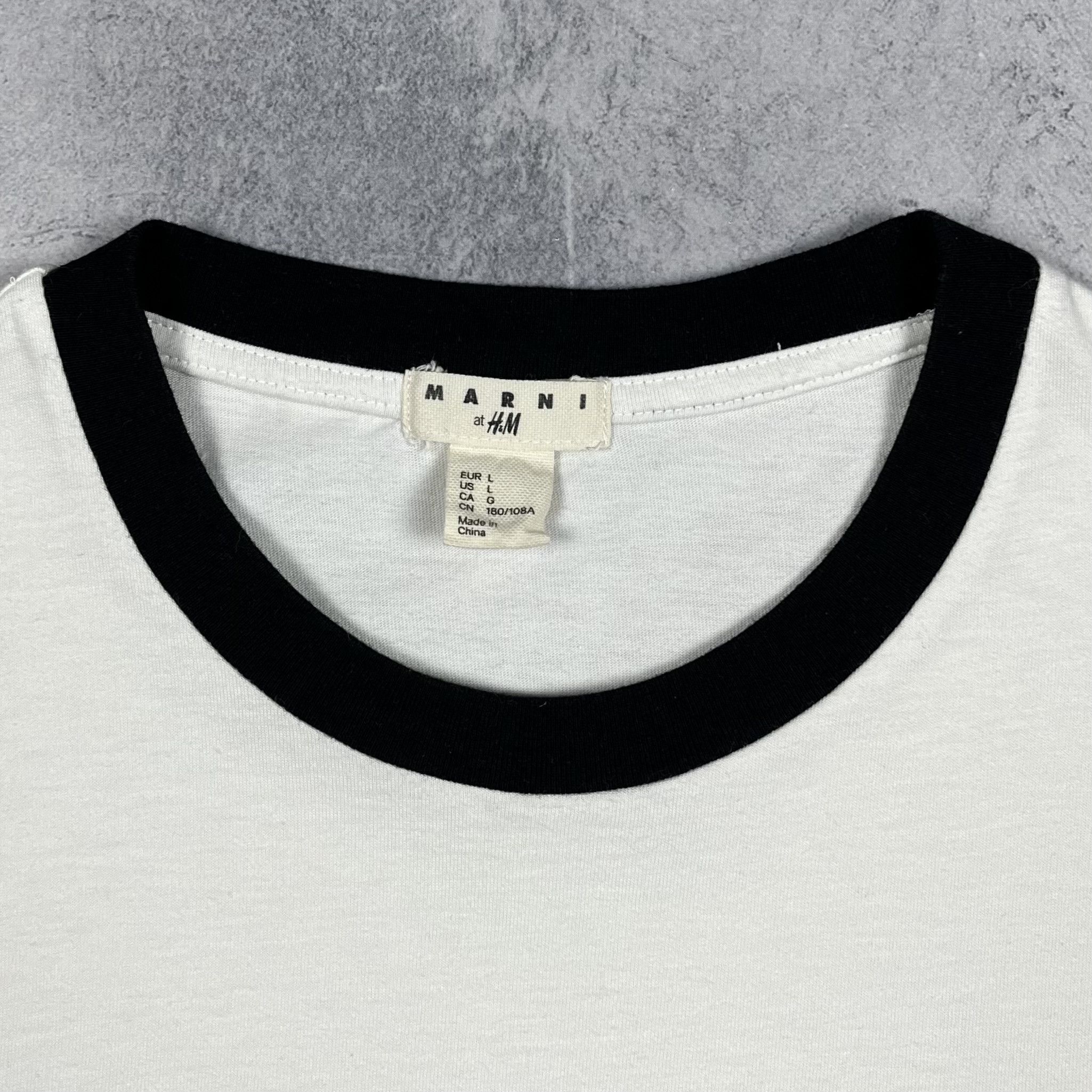 Marni Marni For H&M Art Big Logo T Shirt SS12 Size US L / EU 52-54 / 3 - 8 Thumbnail