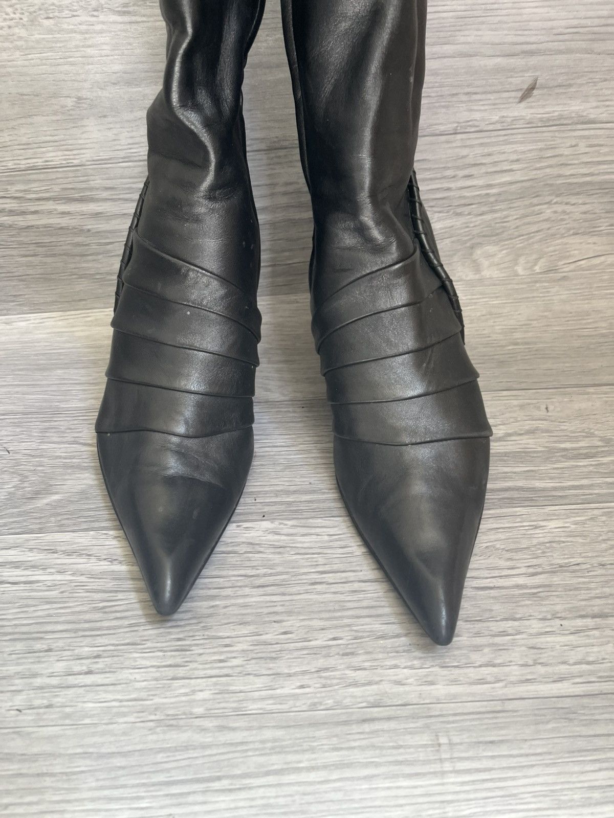 Celine Vintage Celine pointed toe Y2k boot tomford era, eldante 38 Size US 8 / IT 38 - 3 Thumbnail
