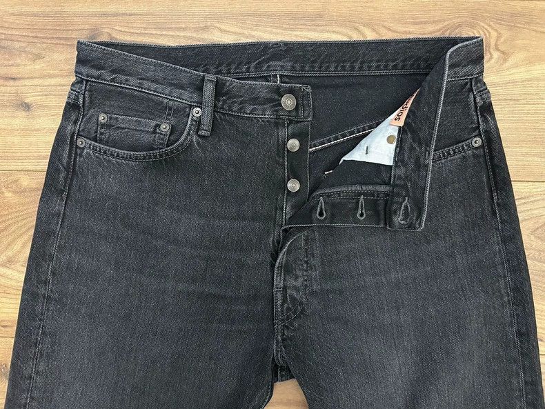 Acne Studios acne studios Washed black jeans 2503-Nextarrow Size US 30 / EU 46 - 3 Thumbnail