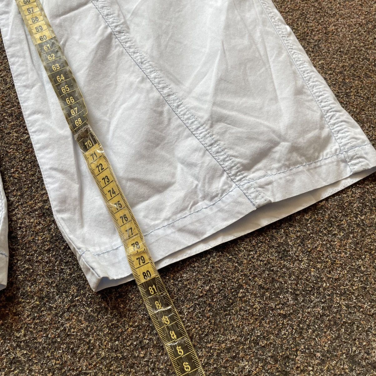 Vintage Vintage Y2K Baggy Cargo Pants Cream Workwear Skate Faded 32 Size 32" / US 10 / IT 46 - 7 Thumbnail