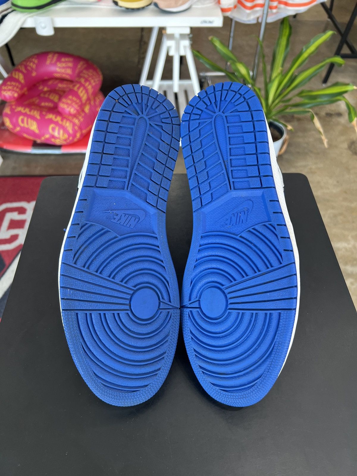 Jordan Brand × Nike Air Jordan 1 High Retro OG Royal Toe Sz. 12 (2020) Size US 12 / EU 45 - 8 Thumbnail
