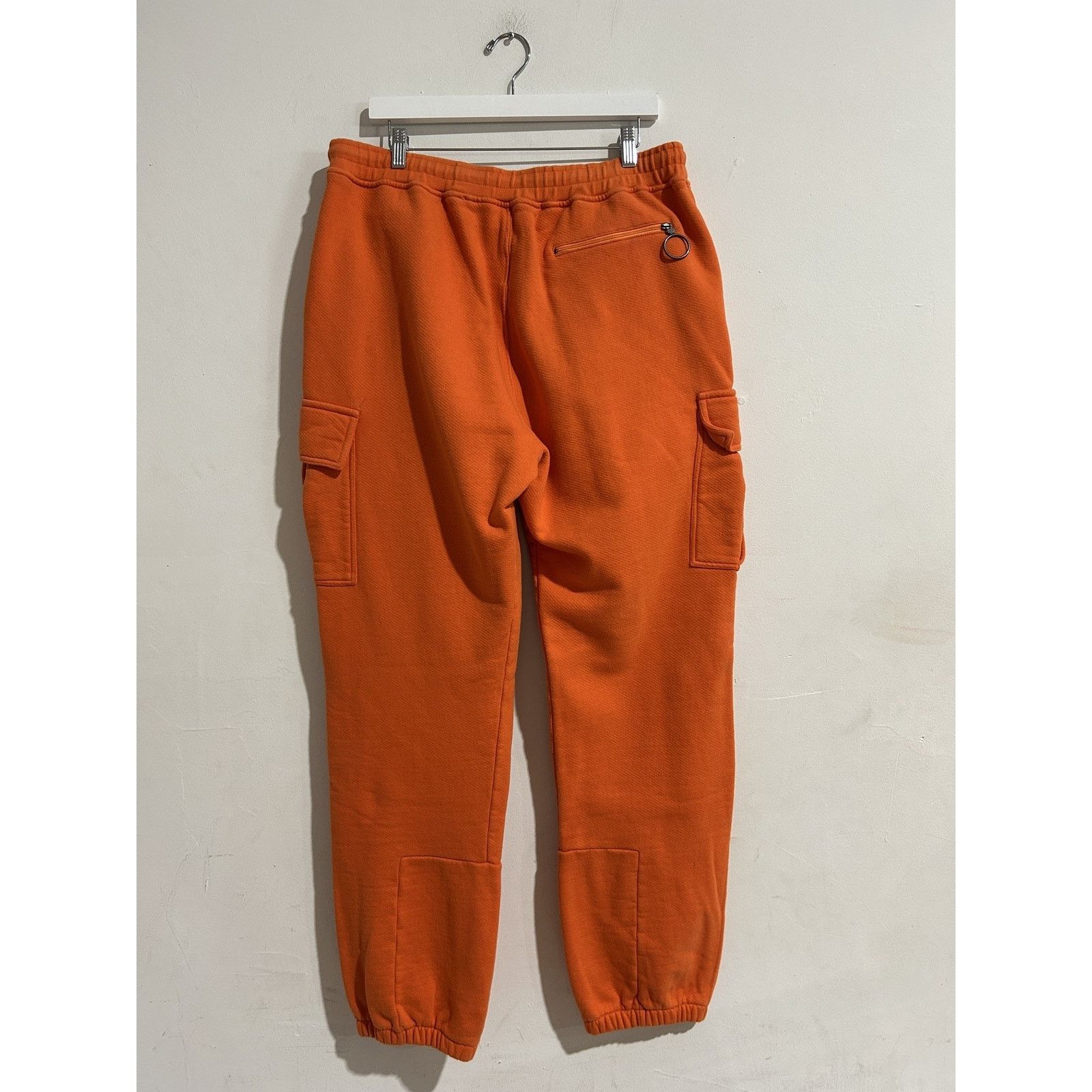 Off-White OFF-WHITE COMBAT ORANGE TRACK SWEATPANTS SIZE XXL PREOWNED Size US 38 / EU 54 - 2 Thumbnail