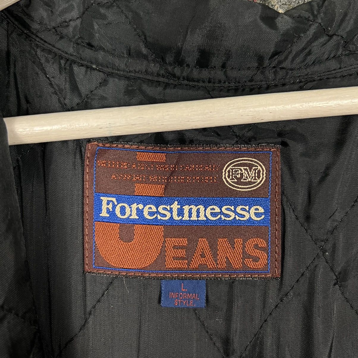 Japanese Brand 🔥 VINTAGE FORESTMESSE CHECK PLAID JACKET Size US L / EU 52-54 / 3 - 14 Thumbnail