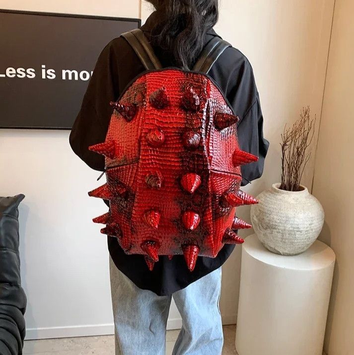 The Unbranded Brand Hedgehog Shape Backpack Size ONE SIZE - 4 Thumbnail
